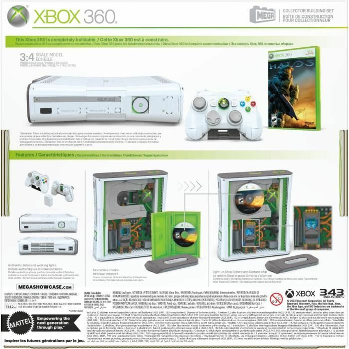Kocke MEGA BRANDS Xbox 360 1342 Kosi